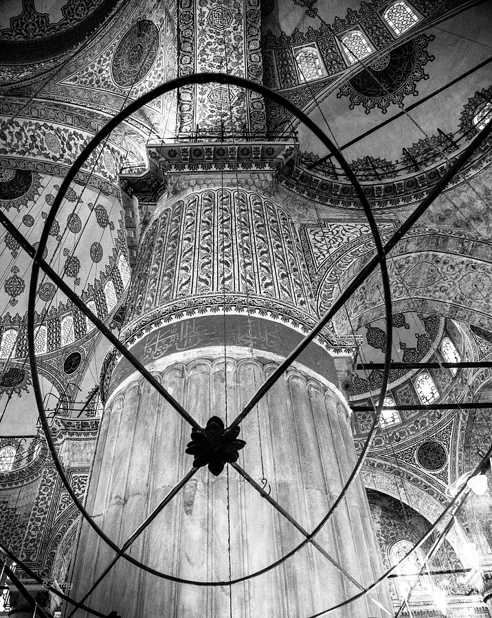Sultan Ahmed Mosque Interior Blue Mosque #4 Photograph by Rene Triay FineArt Photos