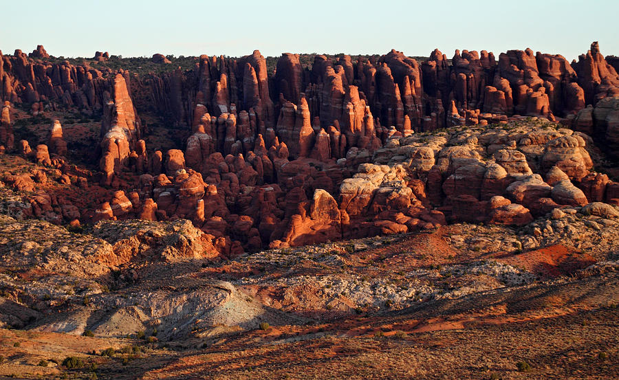 Sunrise at Fiery Furnace in Arches National Park #2 Photograph by Pierre Leclerc Photography