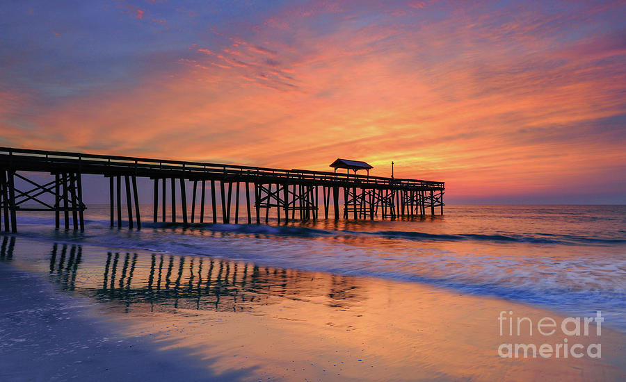 Sunrise At The Pier #2 Photograph by Scott Moore