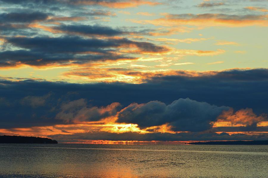 Sunrise Clouds  #2 Photograph by Lyle Crump