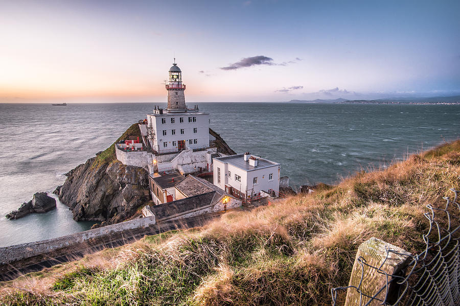 Sunrise in Baily lighthouse Dublin Ireland Photograph by Giuseppe Milo ...