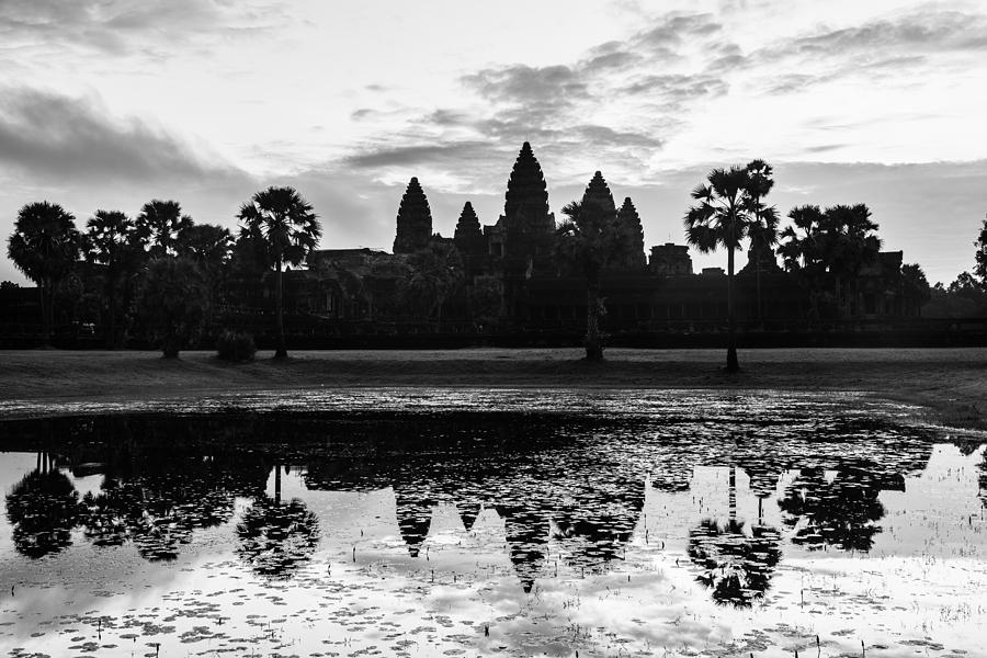 Sunrise over Angkor Wat #2 Photograph by Didier Marti