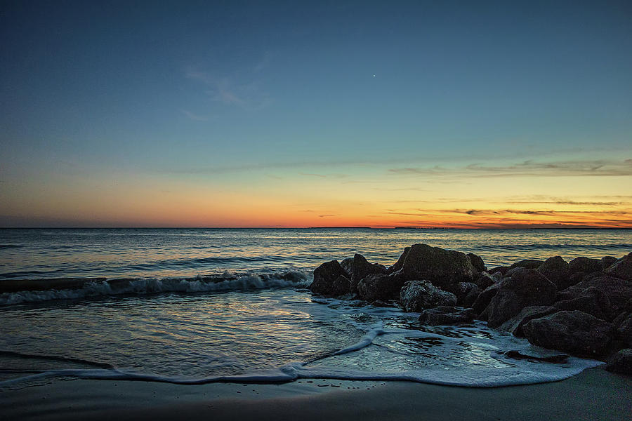 Sunset At Edisto Beach North Carolina #2 Photograph by Alex Grichenko
