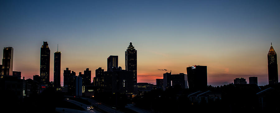 Sunset in Atlanta #2 Photograph by Mike Dunn