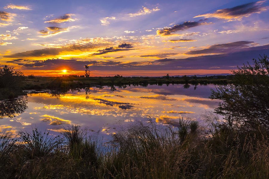 Sunset in Bozeman Photograph by Gabe Jacobs - Fine Art America