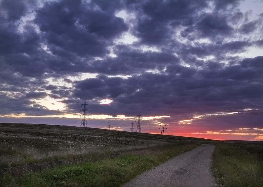 Sunset Photograph - Sunset Pylon #2 by Chris Smith