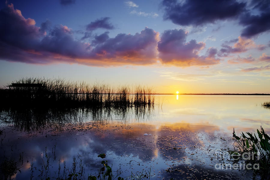Lake Photograph - Sunset Reflections 2 by Rick Mann Lake Photograph - Sunset Reflections 2 by Rick Mann