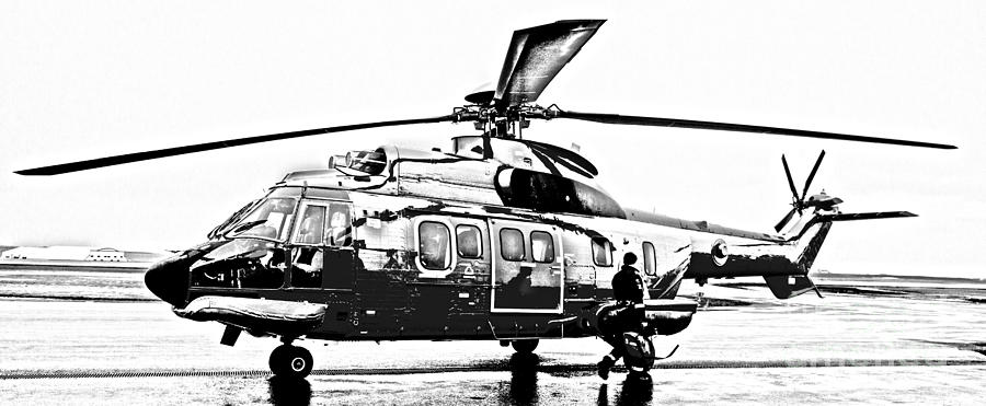 Super Puma, Helicopter #2 Photograph by Gunnar Orn Arnason