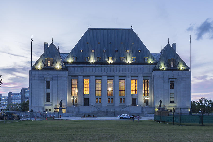 Supreme Court of Canada building #2 Photograph by Josef Pittner