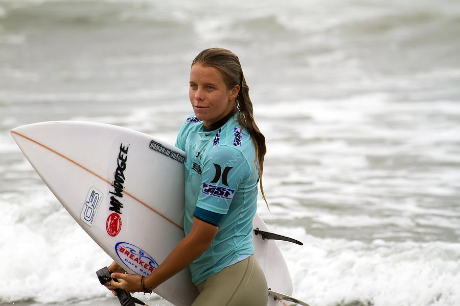 Surfer Girl Paige Hareb #2 Photograph by Waterdancer