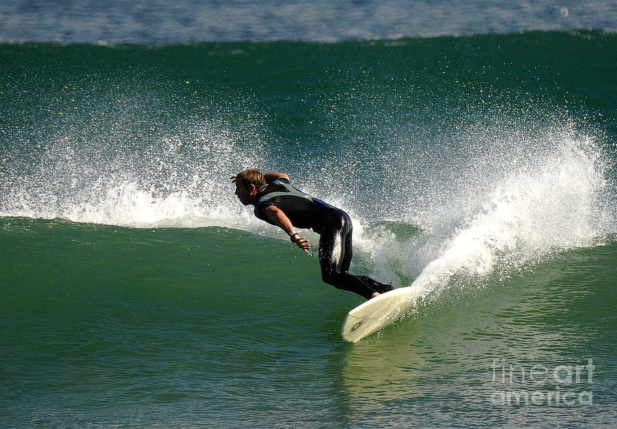 Surfing #2 Photograph by Marc Bittan