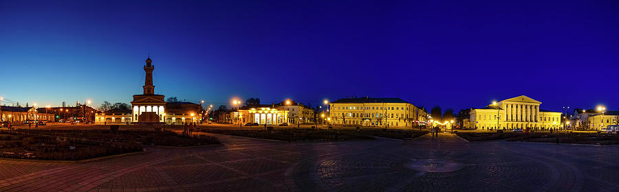 Susanin Square in Kostroma #2 Photograph by Alexey Stiop