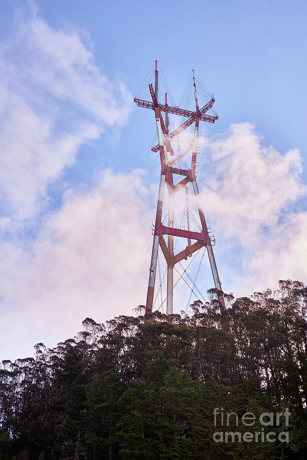 Sutro Tower #2 Photograph by Dean Birinyi
