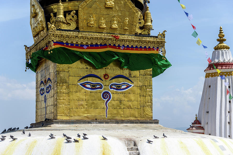 Swayambhunath stupa in Kathmandu #2 Photograph by Dutourdumonde Photography