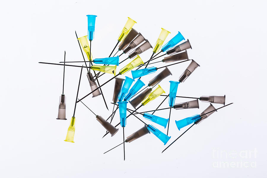 Syringe Needles #2 Photograph by Voisin/Phanie