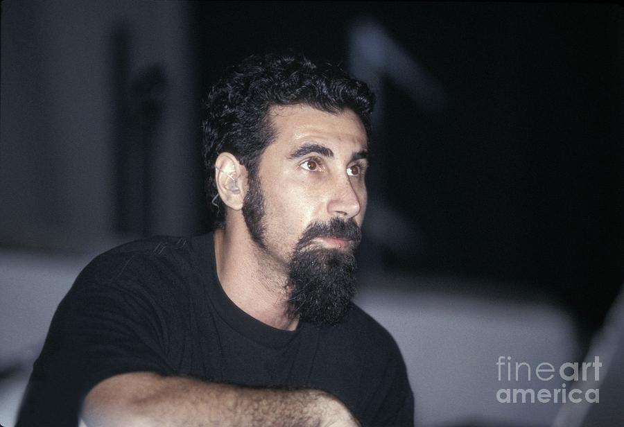 System of a Down Serj Tankian 2 Photograph by Concert Photos