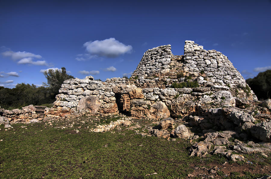 Talaior of Cornia in Menorca megalithic monument #2 Photograph by Pedro Cardona Llambias