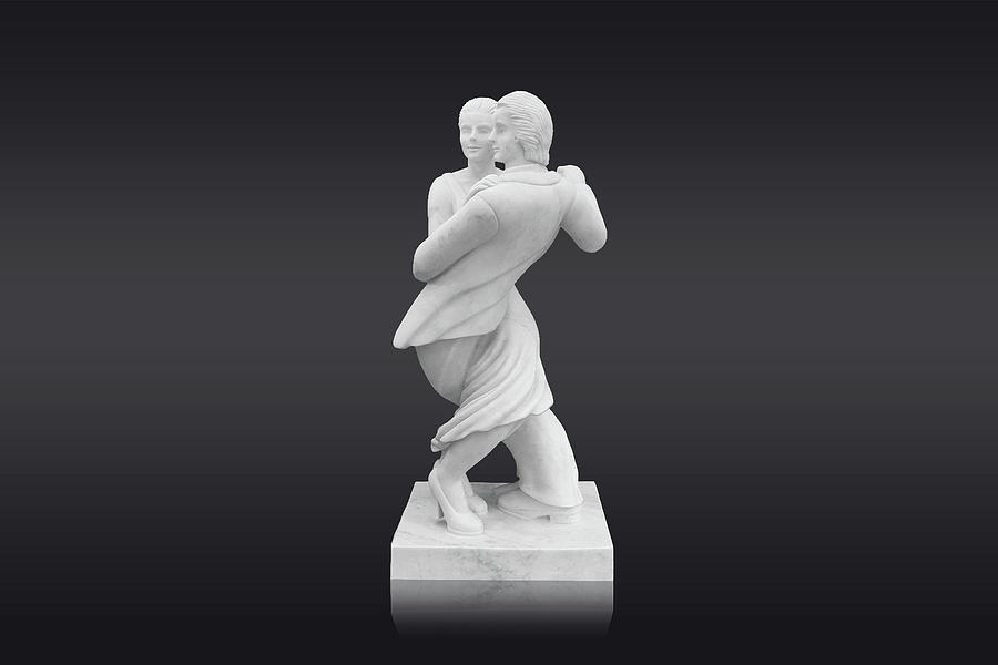 Tango Sculpture by Myrna Jarit