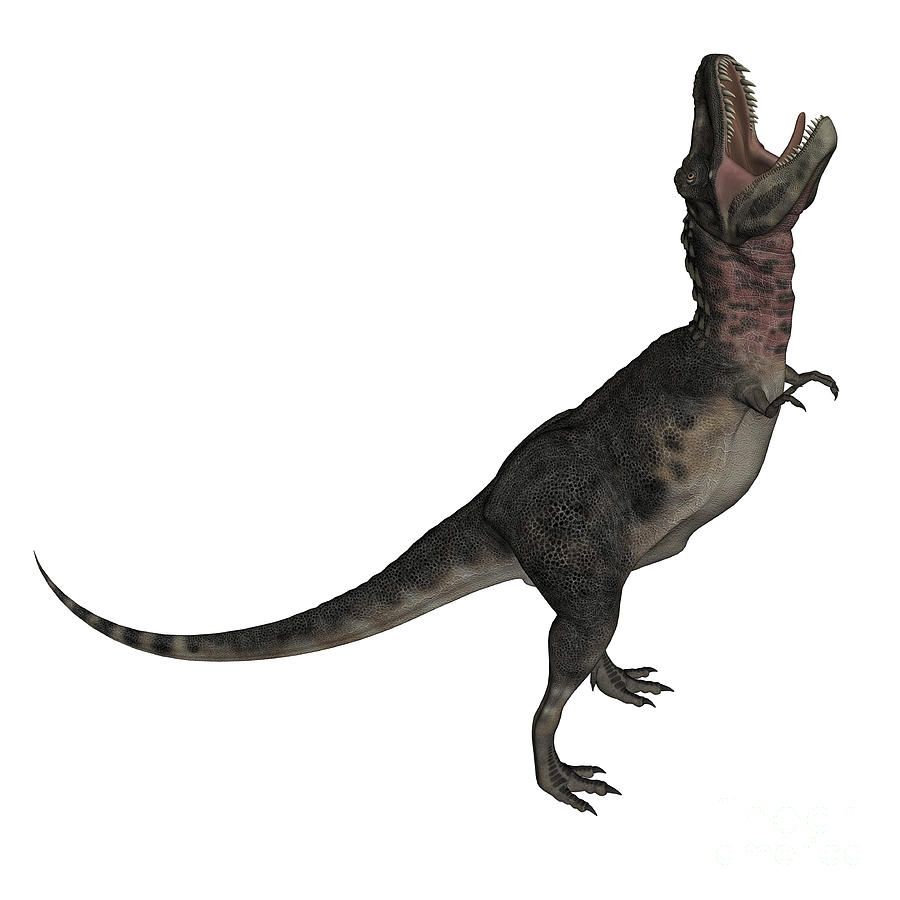 dinosaur with white head