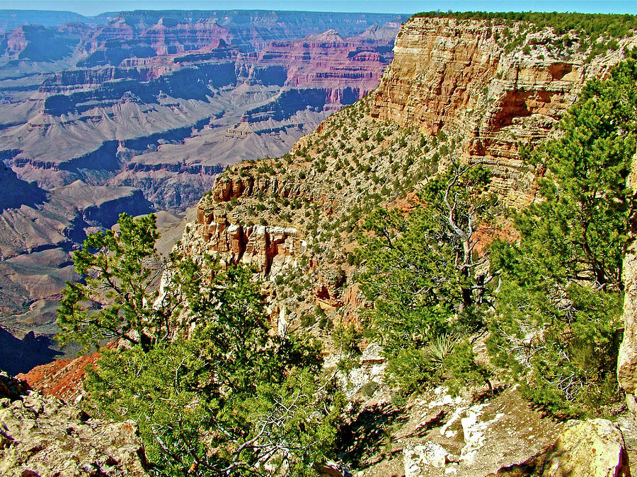 The Abyss on West Side of South Rim of Grand Canyon National Park-Arizona #2 Photograph by Ruth Hager