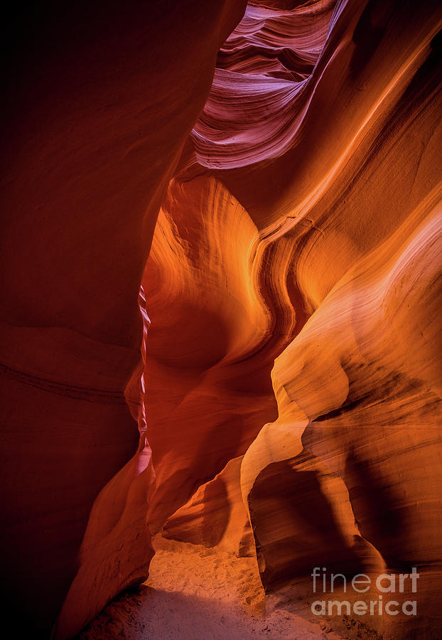 Antelope Canyon Photograph - The amazing Antelope Slot canyons in Arizona, USA by Jamie Pham