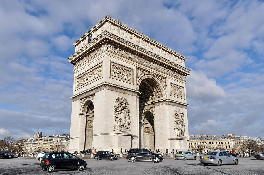 The Arc de Triomphe in Paris #2 Photograph by Dutourdumonde Photography