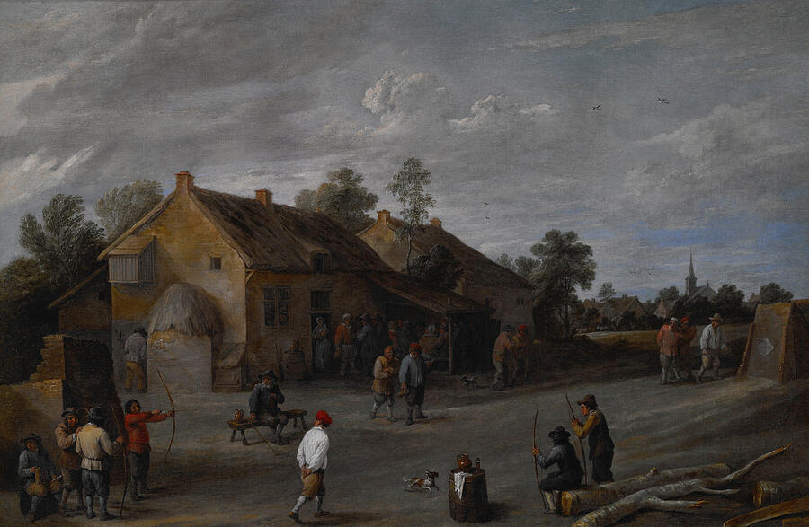 The Archers Painting by David Teniers the Younger | Fine Art America