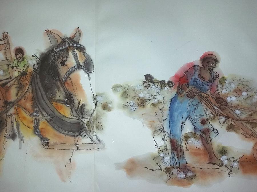 The Art Of Farming Album #2 Painting by Debbi Saccomanno Chan