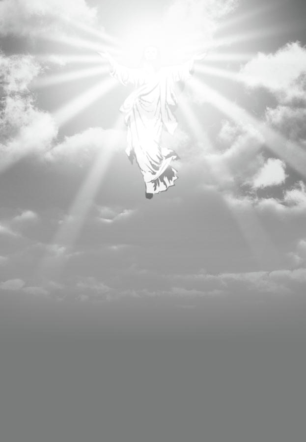 Jesus Christ Digital Art - The Ascension And Resurrection #2 by Allan Swart