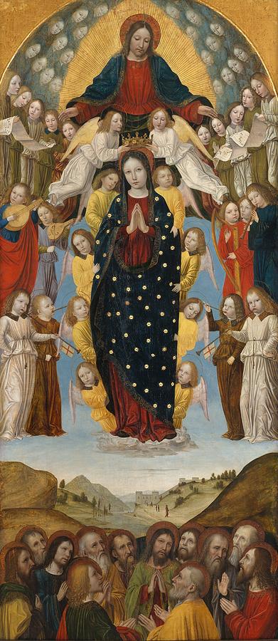 The Assumption Of The Virgin Painting by Mountain Dreams - Fine Art America