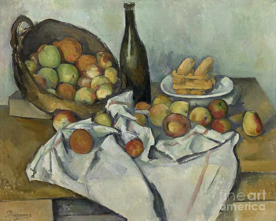 The Basket of Apples, Painting by Paul Cezanne