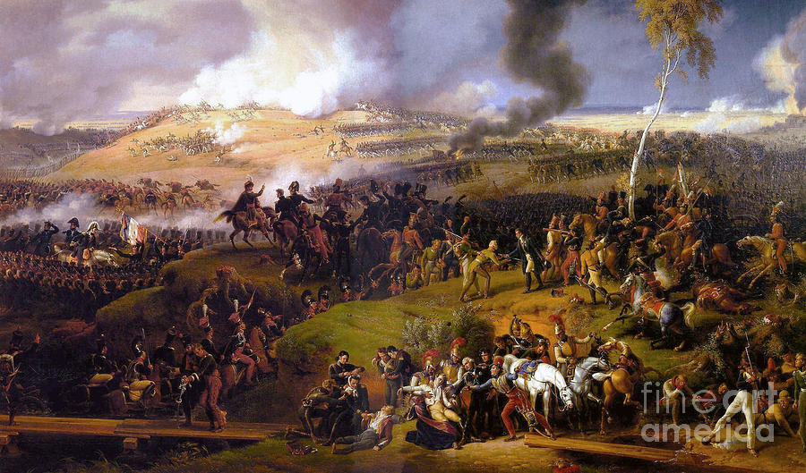 The Battle of Borodino  #3 Painting by Celestial Images