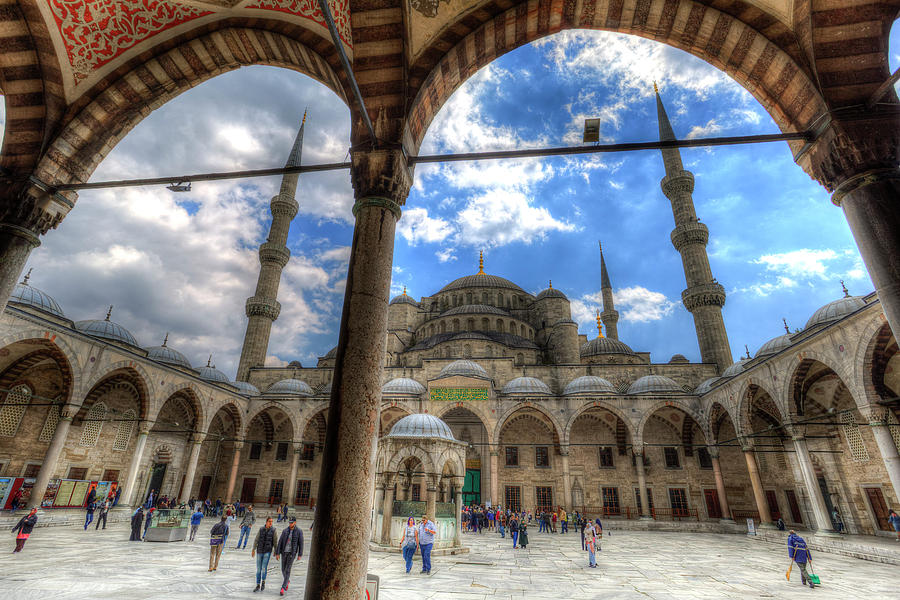 The Blue Mosque Istanbul #2 Photograph by David Pyatt