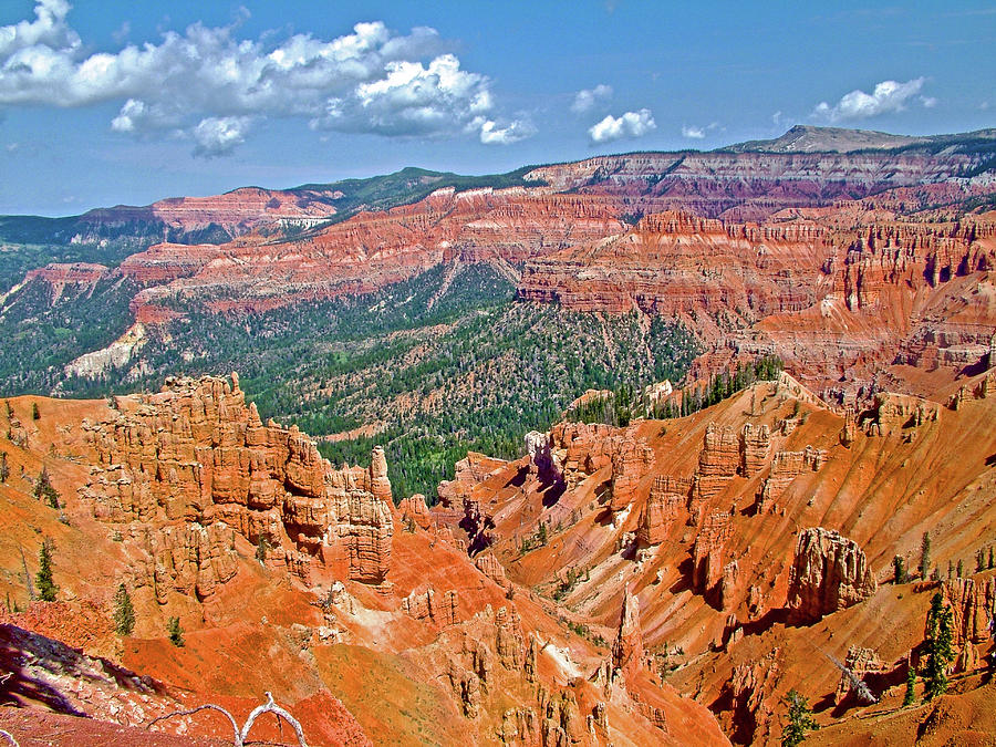The Breaks on Ramparts Trail in Cedar Breaks National Monument, Utah  #2 Photograph by Ruth Hager