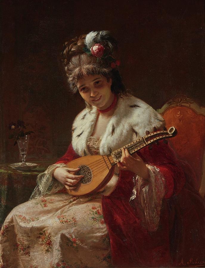 The Cittern Painting by Angelo Ribossi - Fine Art America