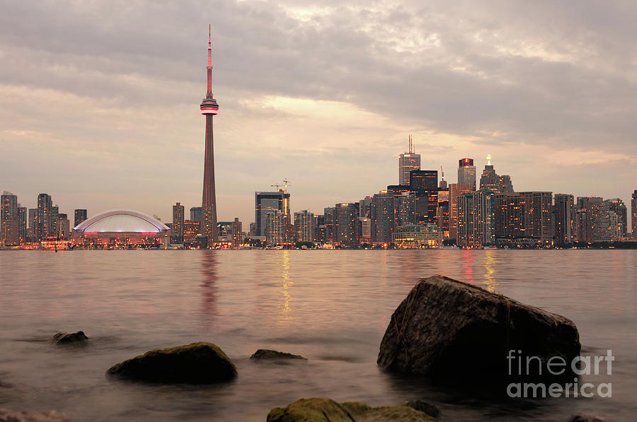 The City of Toronto #2 Photograph by Maxim Images Exquisite Prints