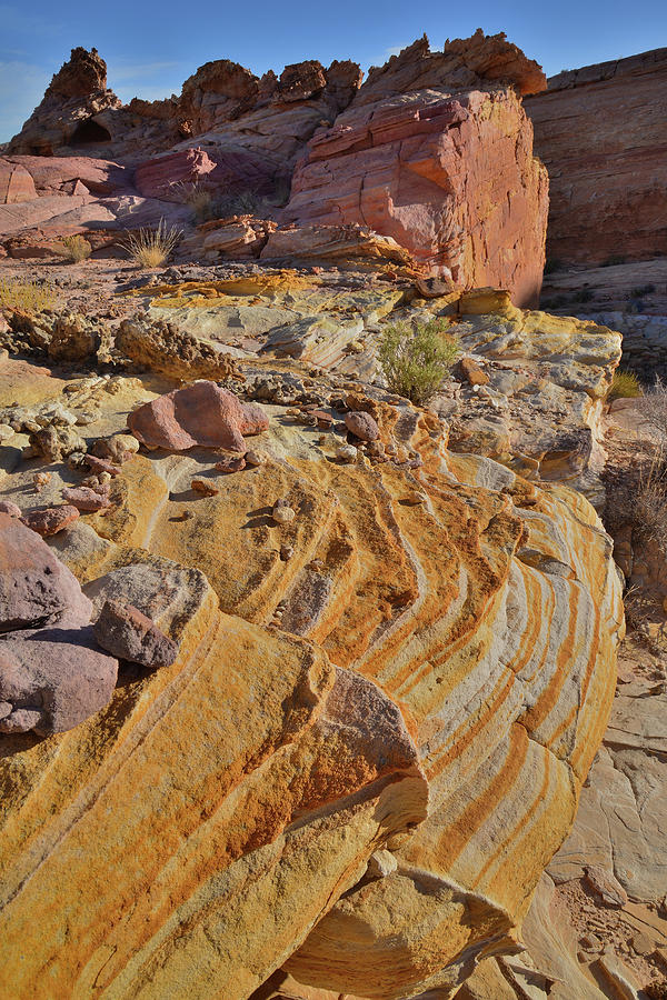 The Colorful Sandstone of Valley of Fire #2 Photograph by Ray Mathis