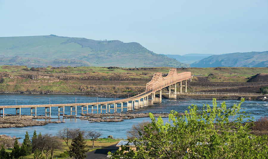 The Dalles Bridge #2 Photograph by Tom Cochran