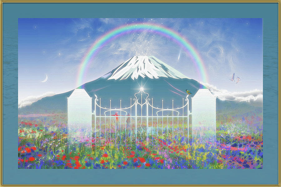 The Gate Of Paradise #2 Digital Art by Harald Dastis