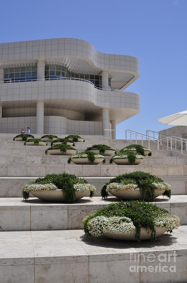 The Getty #2 Photograph by Clayton Bruster