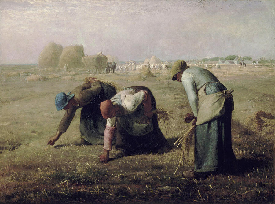 The Gleaners  #3 Photograph by Jean Francois Millet
