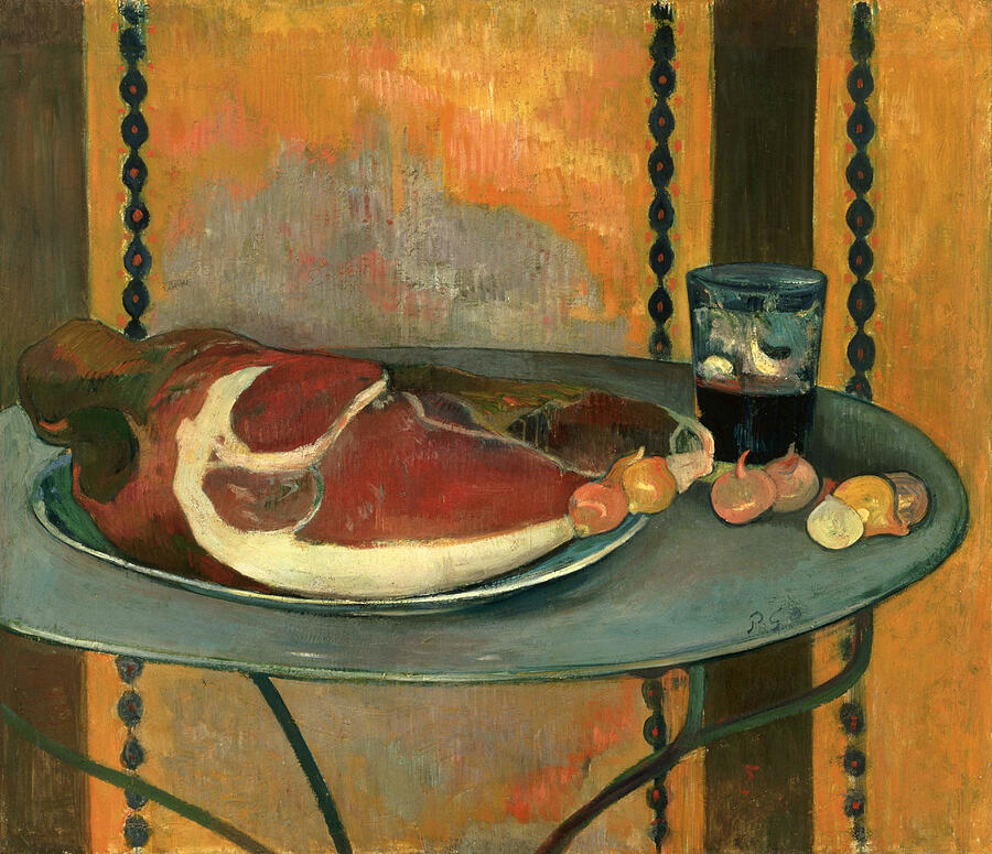 Paul Gauguin Painting - The Ham, from 1889 by Paul Gauguin