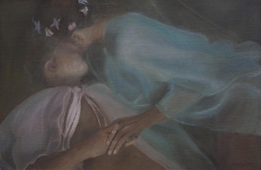 The Kiss #2 Painting by Masami Iida