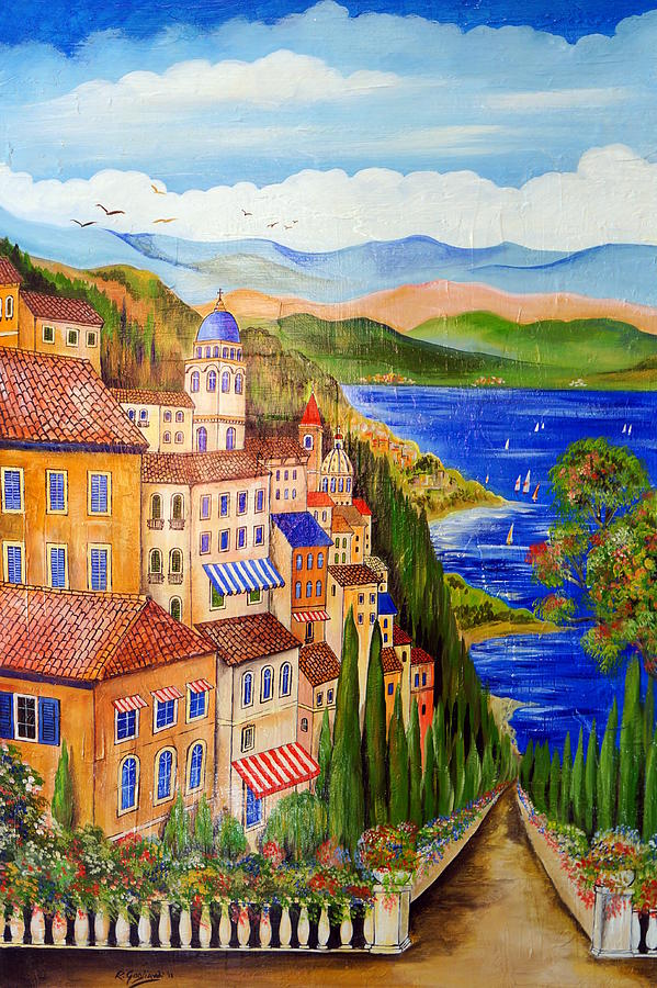 The Lake #2 Painting by Roberto Gagliardi