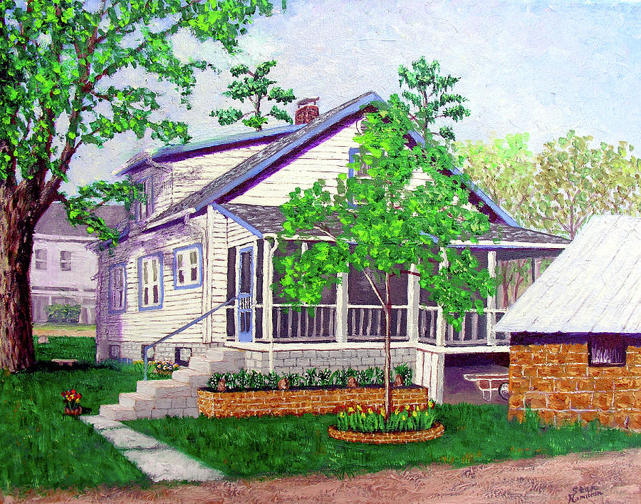 The Monroe House #2 Painting by Stan Hamilton
