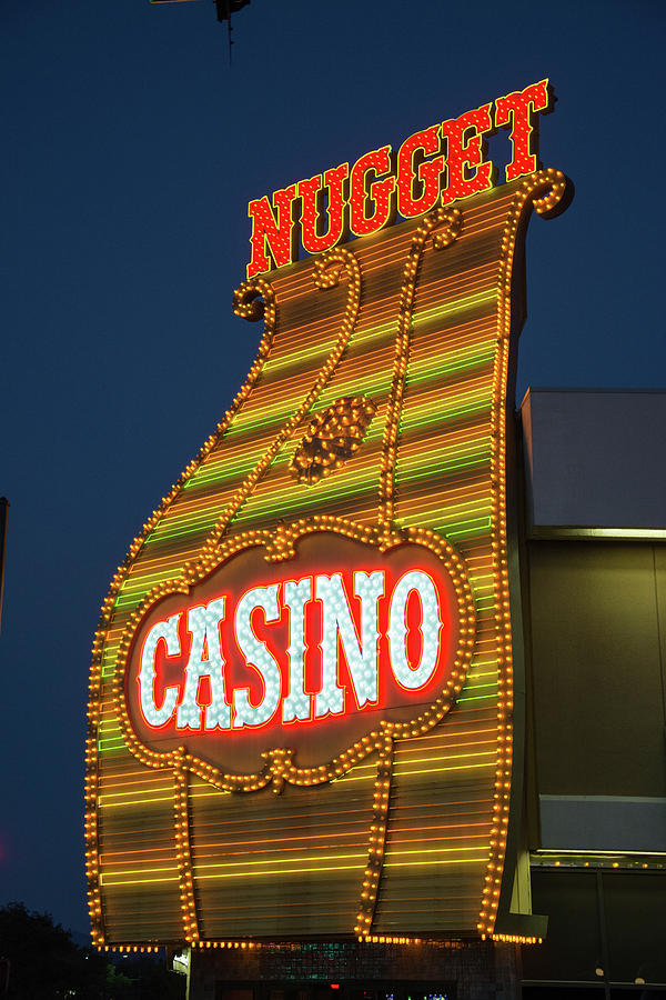 The Nugget Casino Photograph by Ed Hughes - Fine Art America