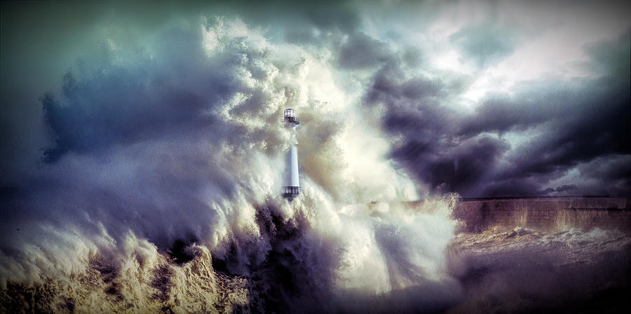 The perfect storm Photograph by Lilia D