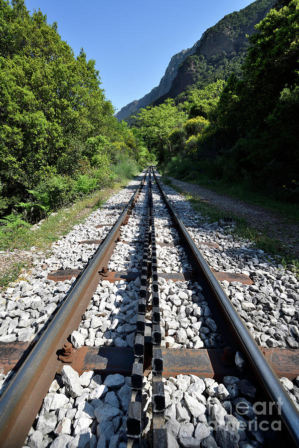 The Rack railway in Vouraikos gorge #2 Photograph by George Atsametakis