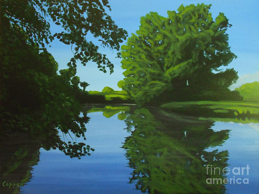 The River and the Tree Painting by Robert Coppen