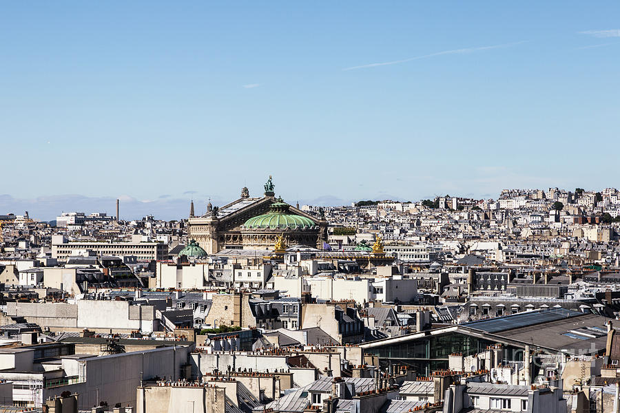The roofs of Paris, France #2 Photograph by Didier Marti